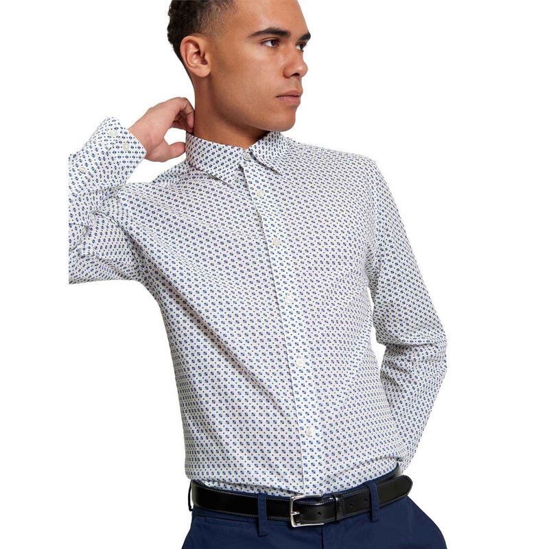 Ben Sherman Mono Block Print Shirt image number 0